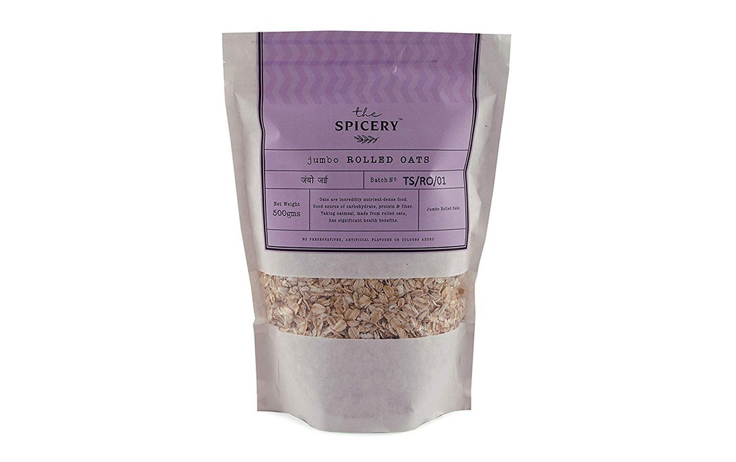 The Spicery Jumbo Rolled Oats    Pack  500 grams